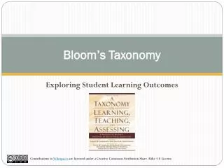 bloom s taxonomy