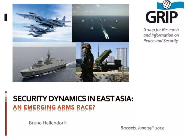 security dynamics in east asia an emerging arms race