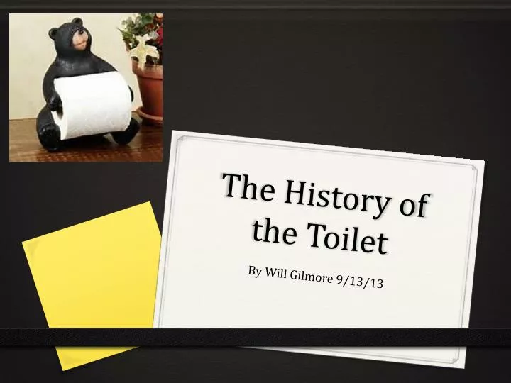 the history of the toilet