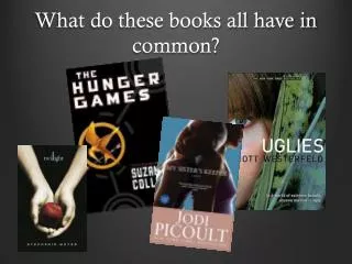 What do these books all have in common?
