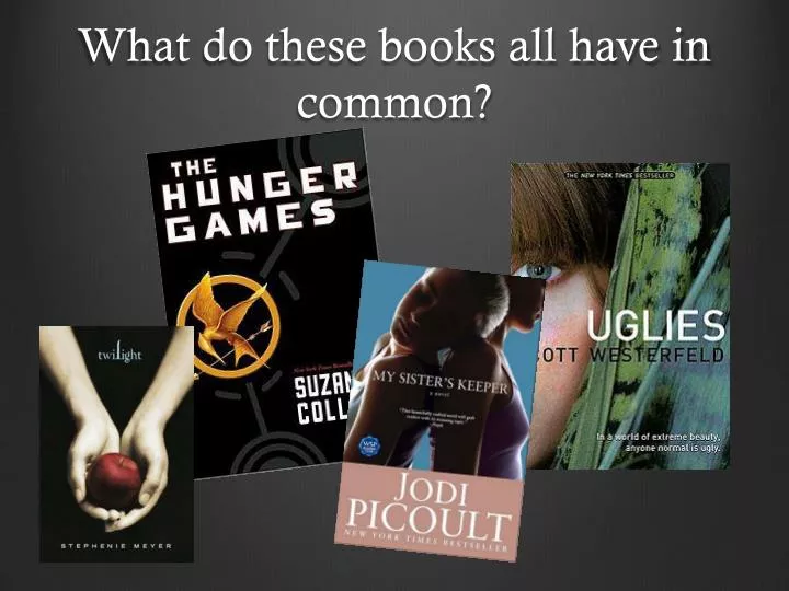 what do these books all have in common