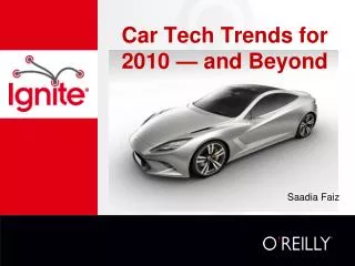 Car Tech Trends for 2010 — and Beyond