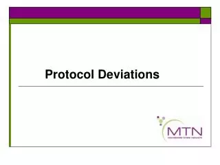 Protocol Deviations