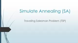 simulate annealing sa