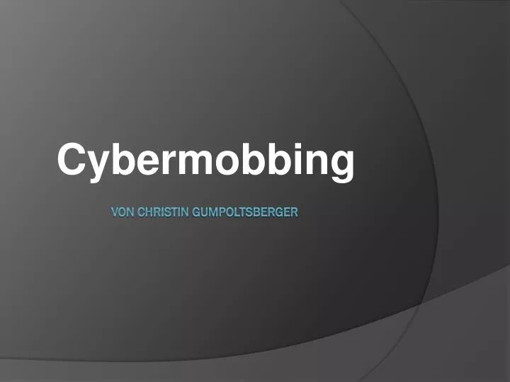 cybermobbing