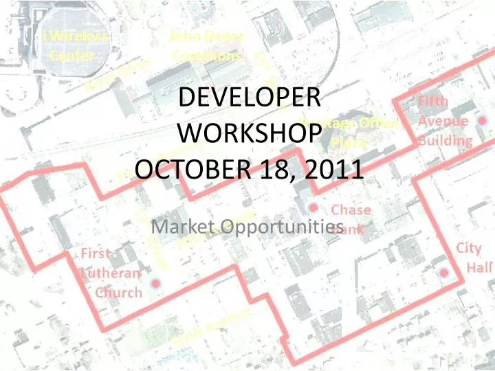 developer workshop october 18 2011