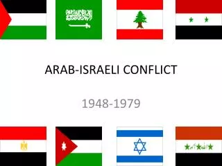 ARAB-ISRAELI CONFLICT