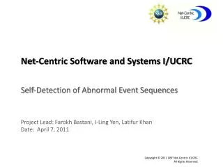 Self-Detection of Abnormal Event Sequences
