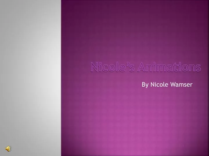 nicole s animations