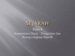 sejarah