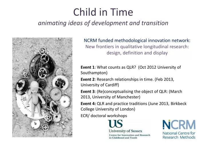child in time animating ideas of development and transition
