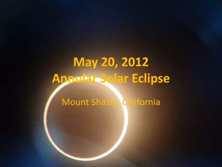 may 20 2012 annular solar eclipse