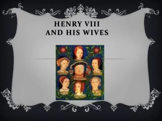 henry viii and his wives