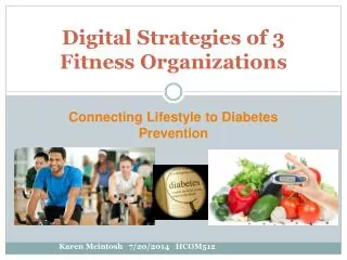 Digital Strategies of 3 Fitness Organizations
