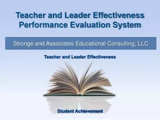 Teacher and Leader Effectiveness Performance Evaluation System