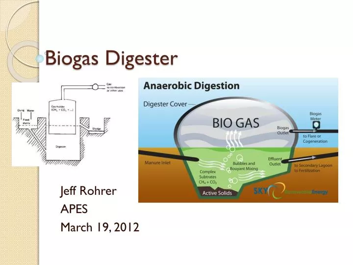 biogas digester