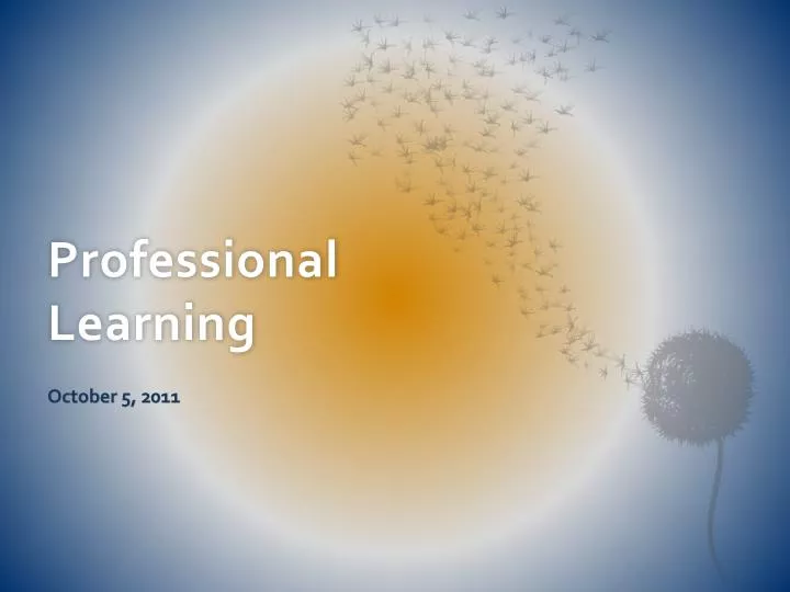 professional learning