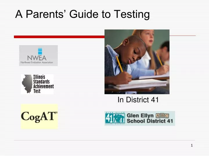 a parents guide to testing
