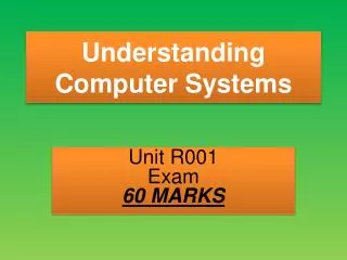 Understanding Computer Systems