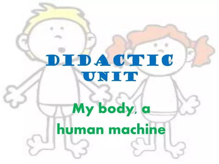 didactic unit