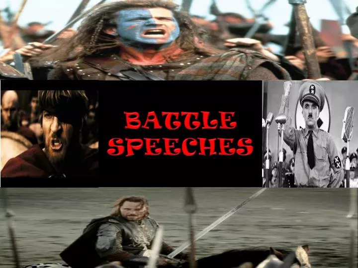 battle speeches
