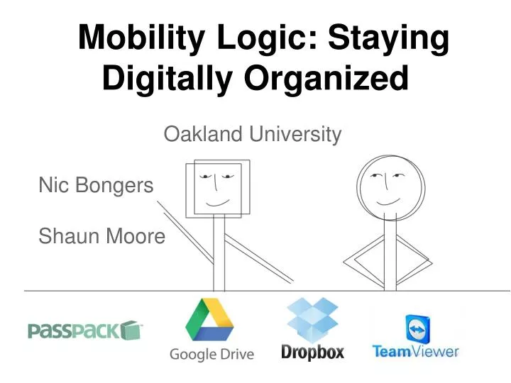 mobility logic staying digitally organized