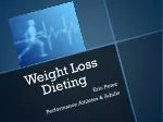 Weight Loss Dieting