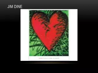 jim dine