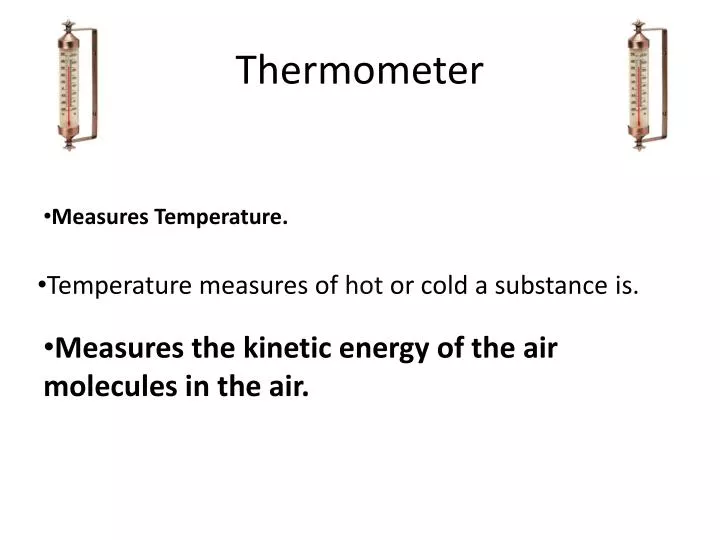 thermometer