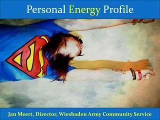 Personal Energy Profile
