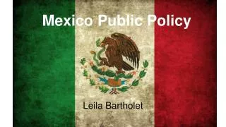 Mexico Public Policy