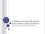 Understanding Communication and Decision-Making in Sexual Relationships - slide 1