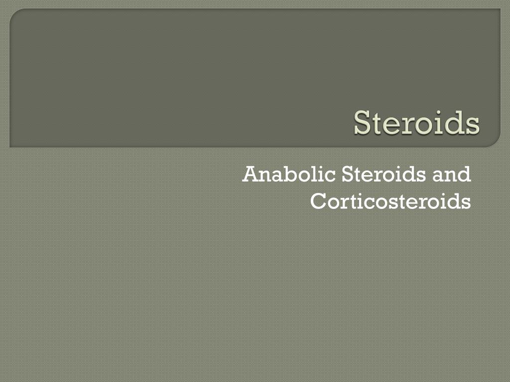 PPT - Steroids PowerPoint Presentation, free download - ID:2867552