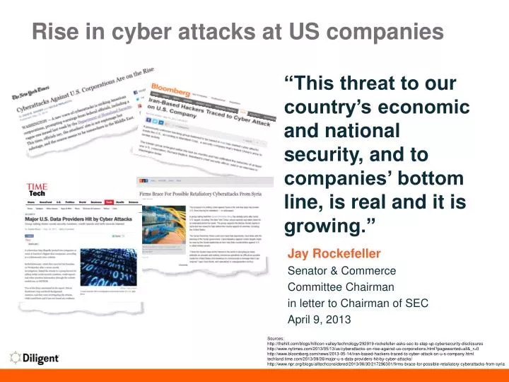 rise in cyber attacks at us companies