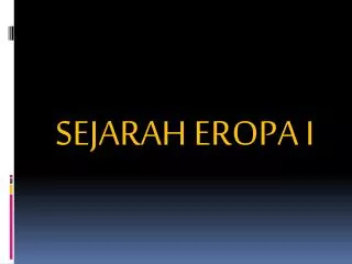 sejarah eropa i