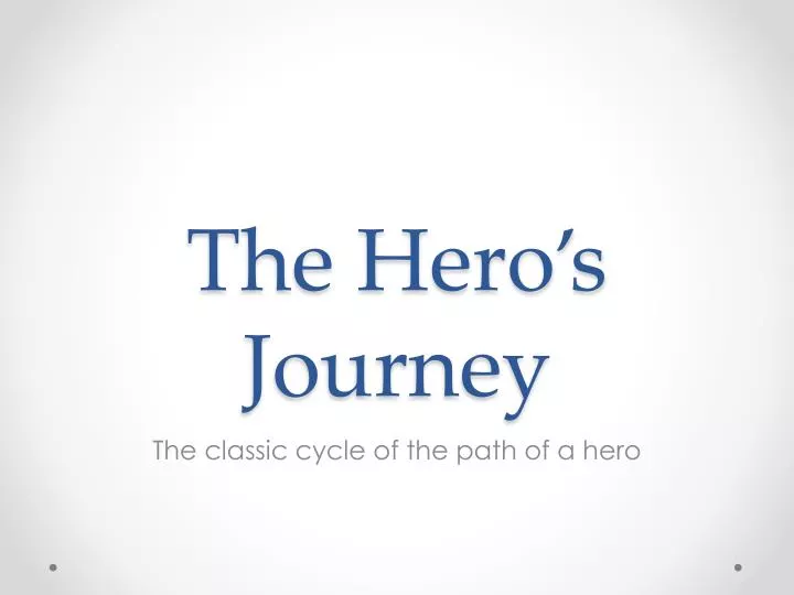 the hero s journey