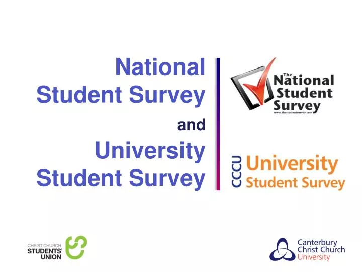 national student survey and university student survey