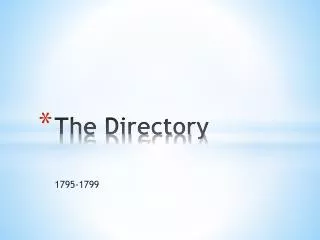 the directory