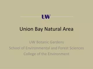 Union Bay Natural Area