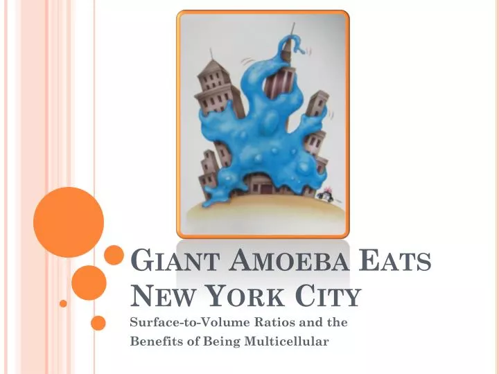 giant amoeba eats new york city