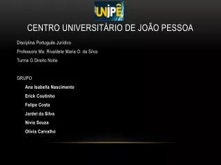 centro universit rio de jo o pessoa