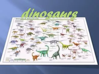 dinosaurs