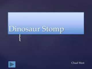 Dinosaur Stomp