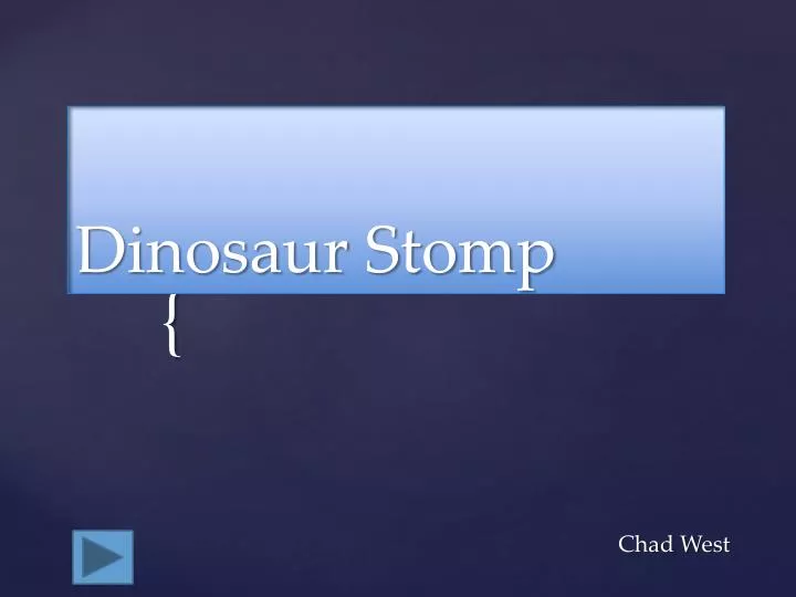 dinosaur stomp