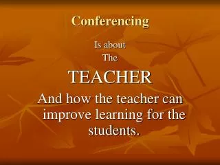 conferencing