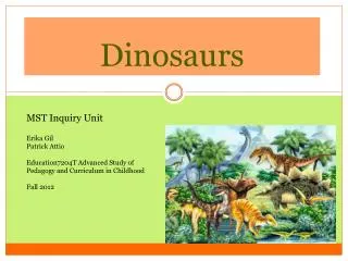 dinosaurs