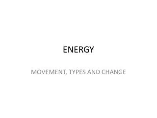 energy