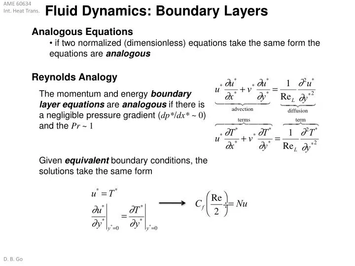 fluid dynamics boundary layers