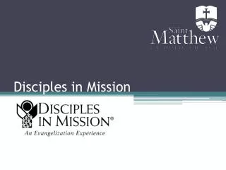 Disciples in Mission