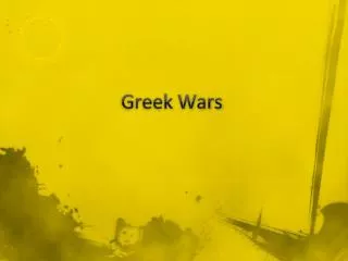 Greek Wars